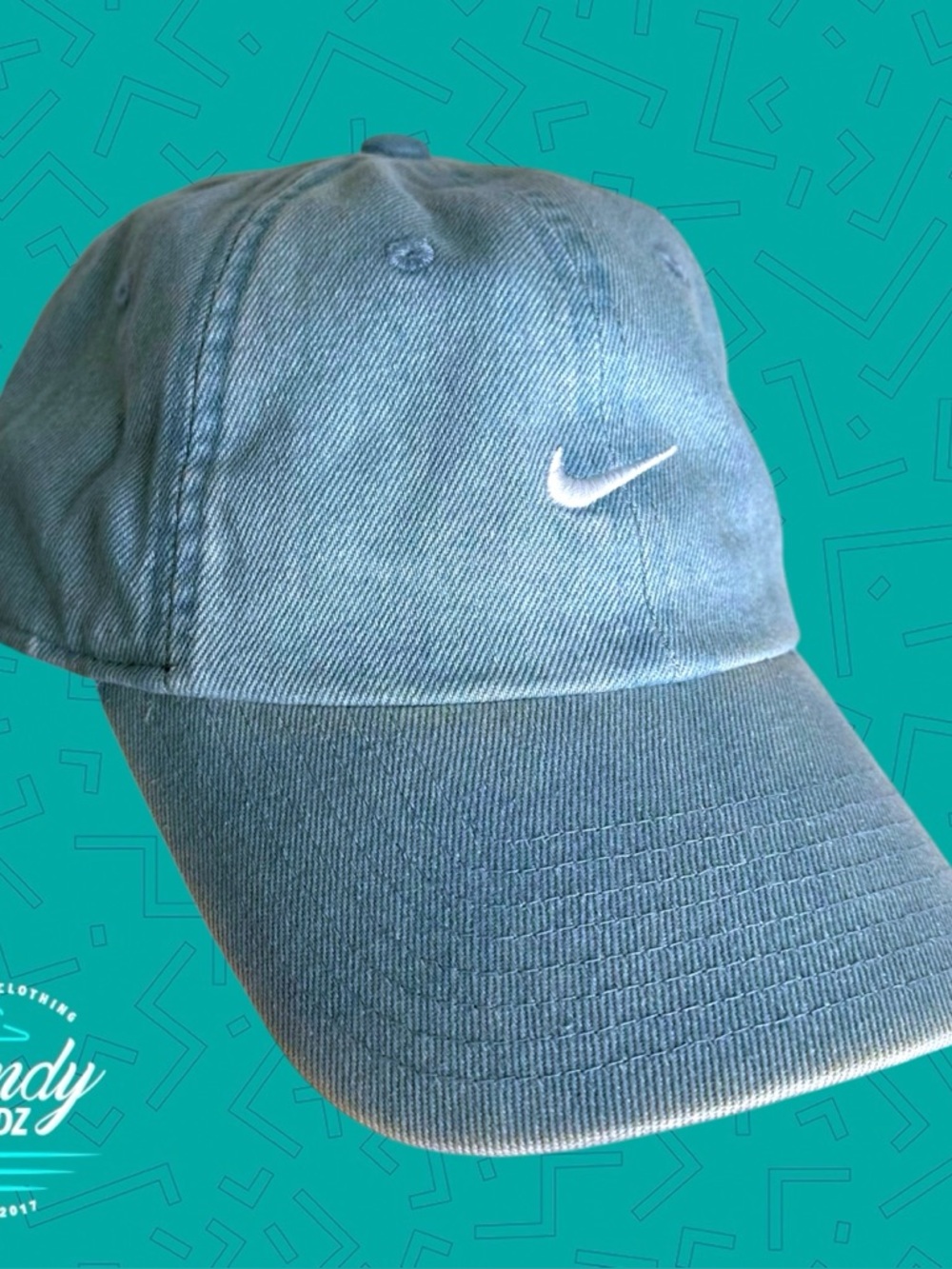 Nike Light Blue Denim Club Swoosh Hat